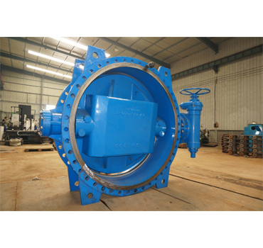 KWD3401X-16Q double eccentric soft seal butterfly valve